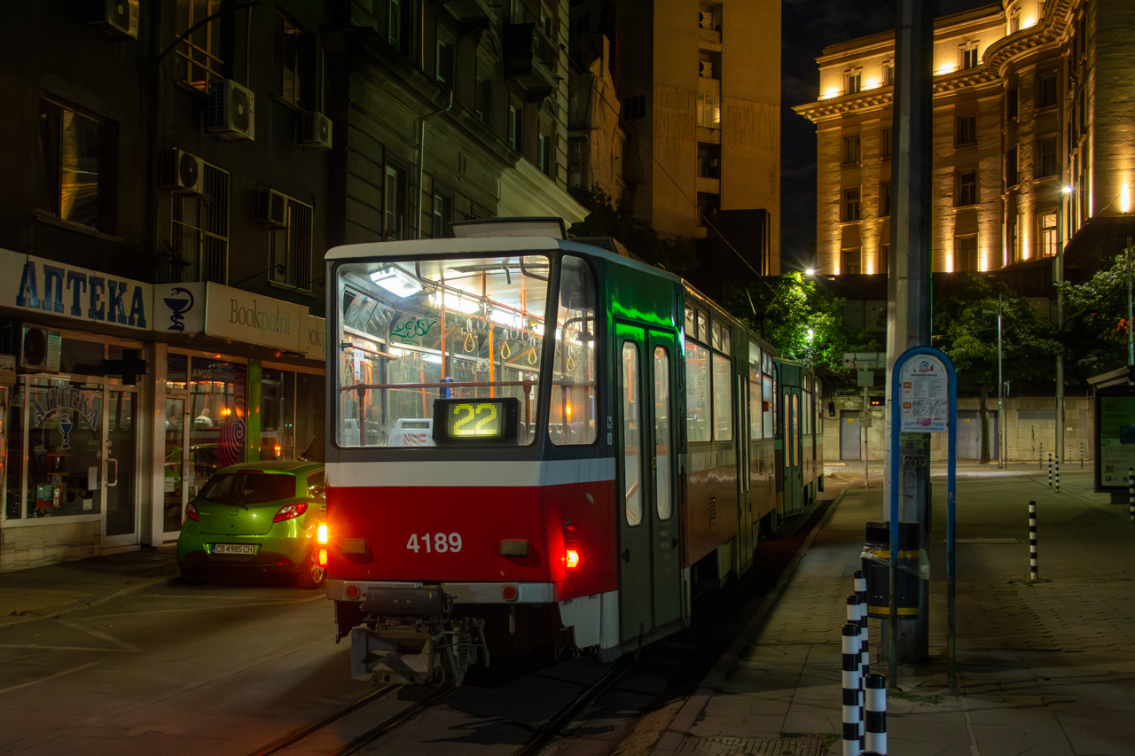 София, Tatra T6A5 № 4189