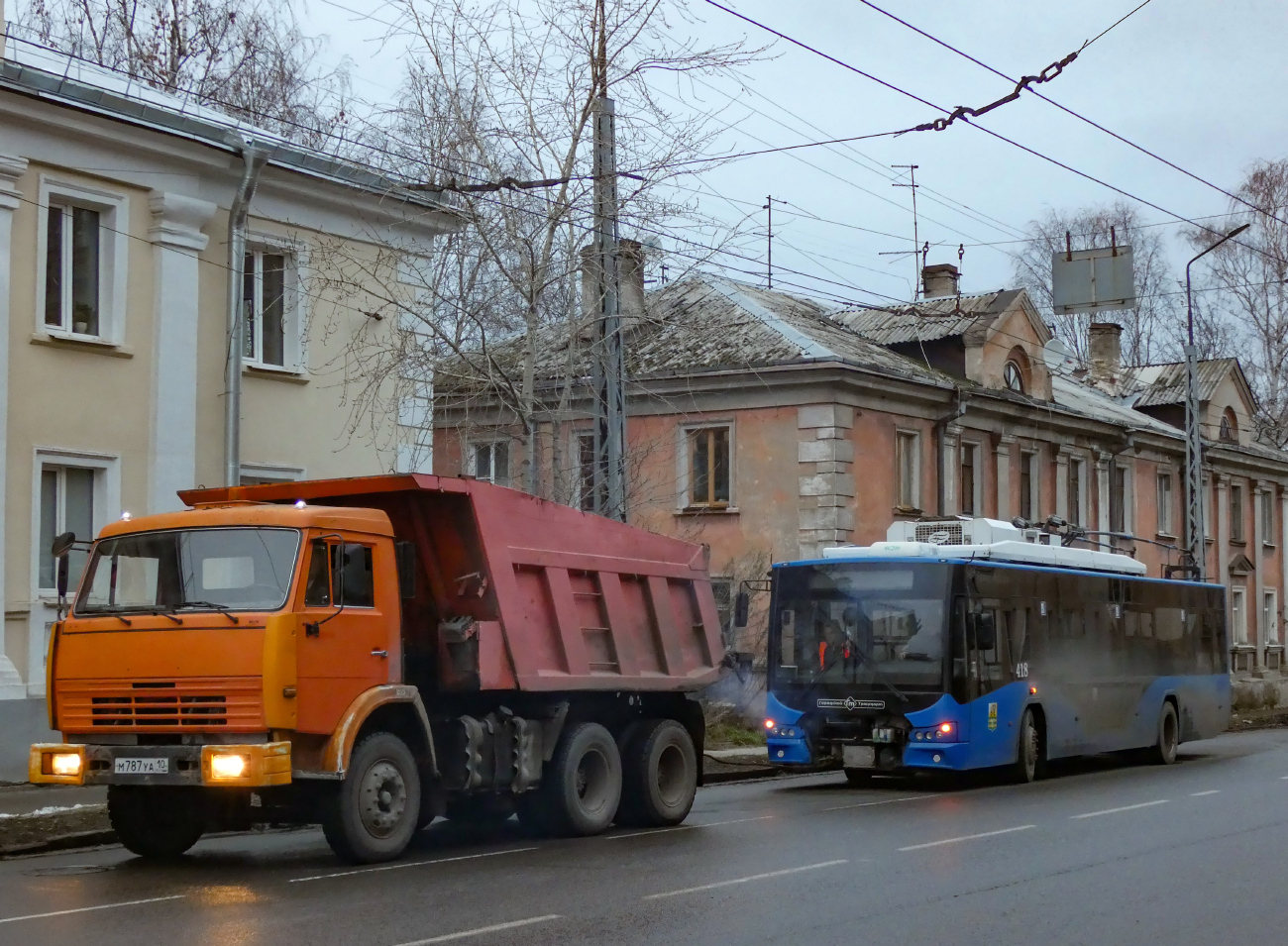 Петрозаводск, ВМЗ-5298.01 «Авангард» № 418; Петрозаводск — Происшествия