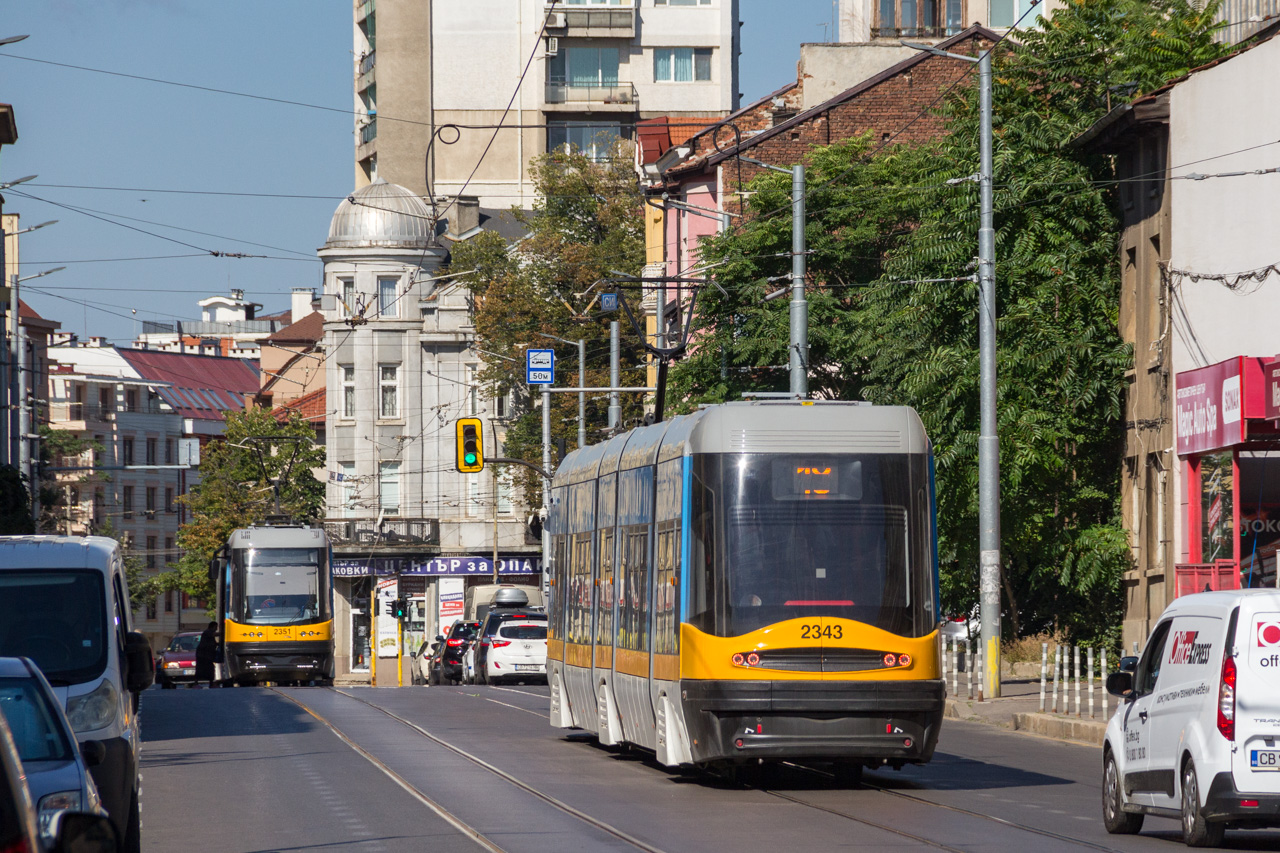 София, PESA Swing 122NaSF2-3 № 2343 София, PESA Swing 122NaSF2-3 № 2343