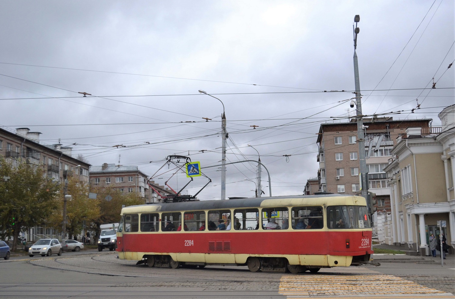 Ижевск, Tatra T3SU (двухдверная) № 2284