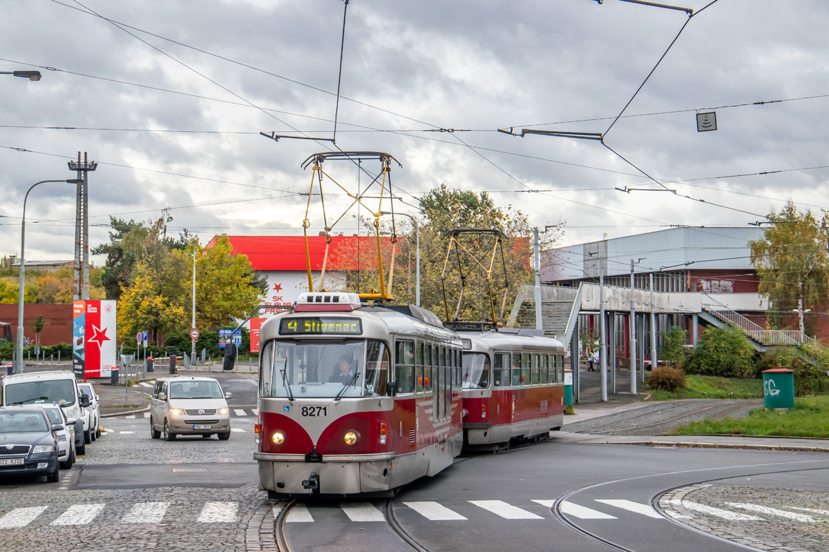 Прага, Tatra T3R.PLF № 8271