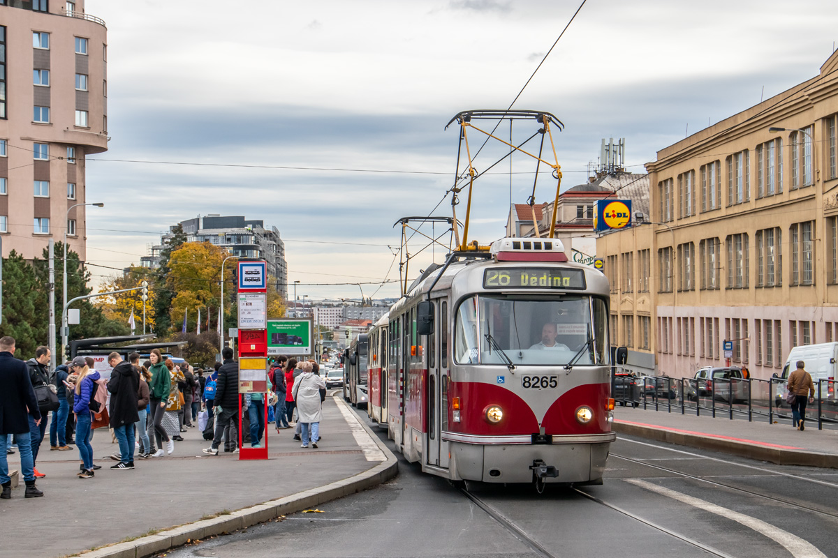 Прага, Tatra T3R.PLF № 8265