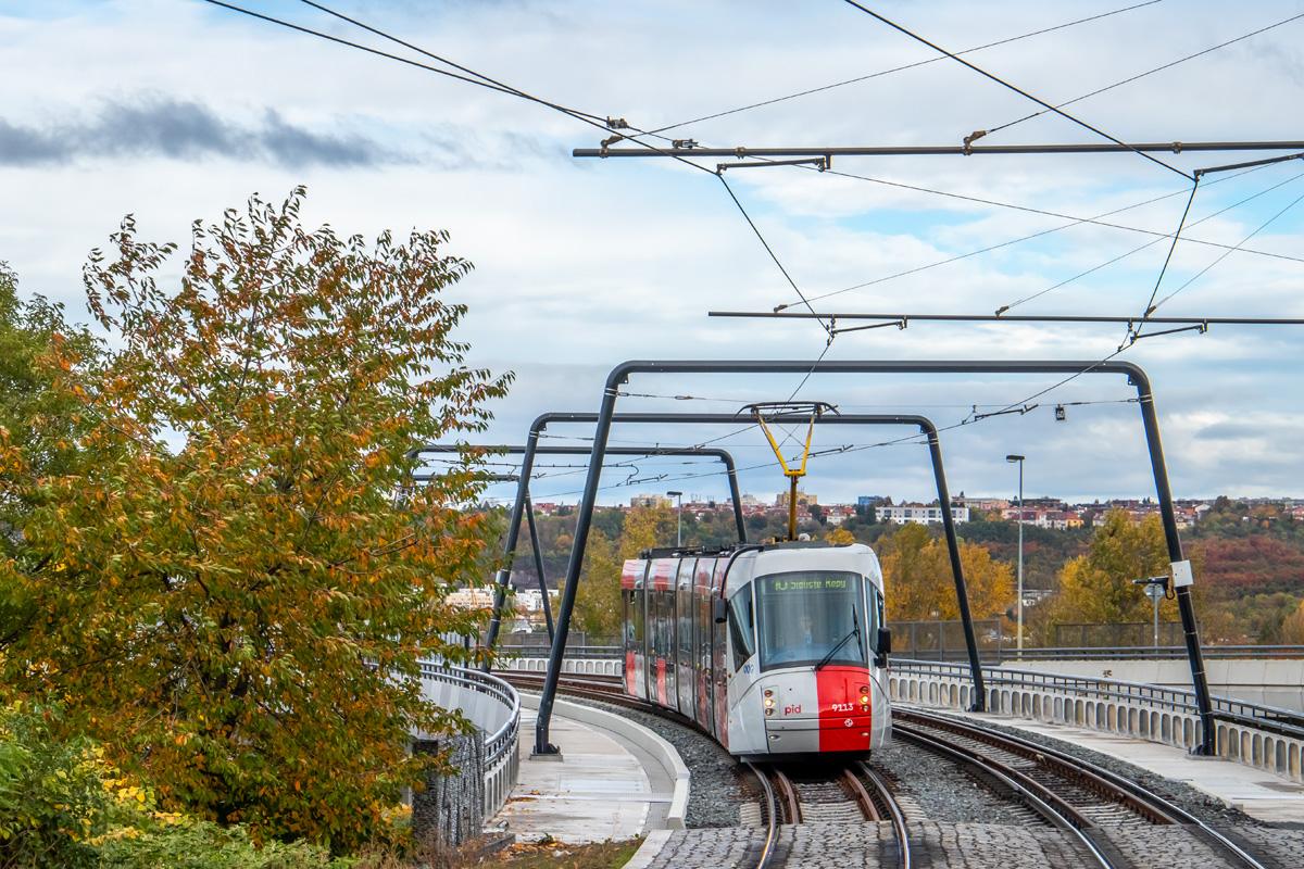 Прага, Škoda 14T Elektra № 9113