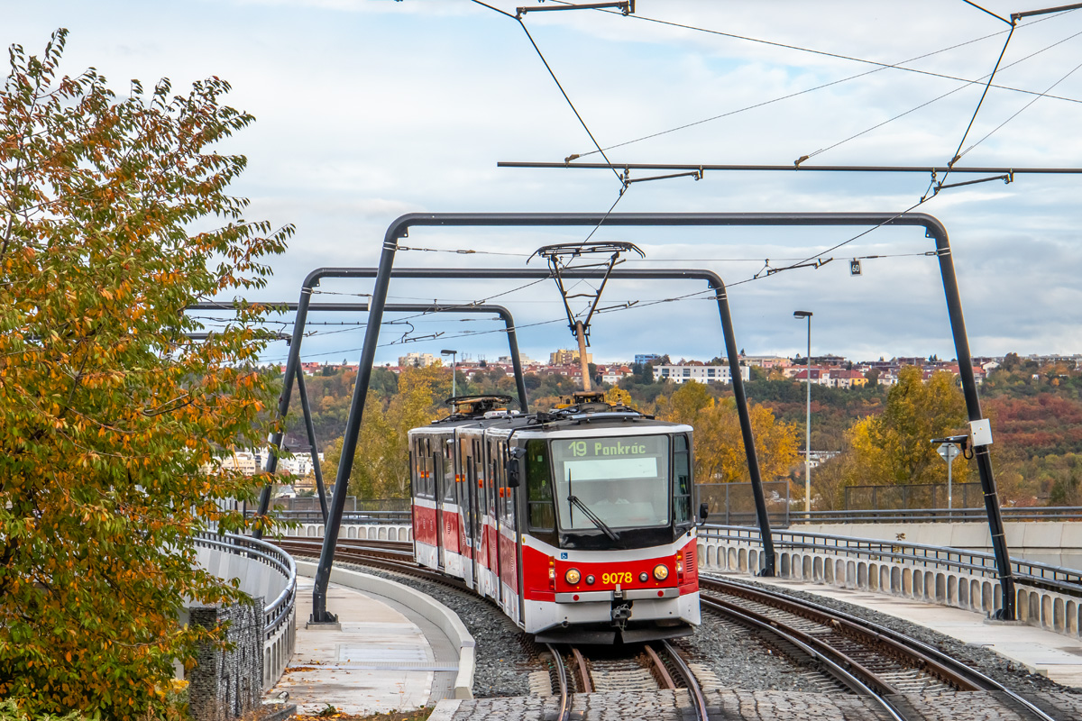 Прага, Tatra KT8D5R.N2P № 9078 Прага, Tatra KT8D5R.N2P № 9078