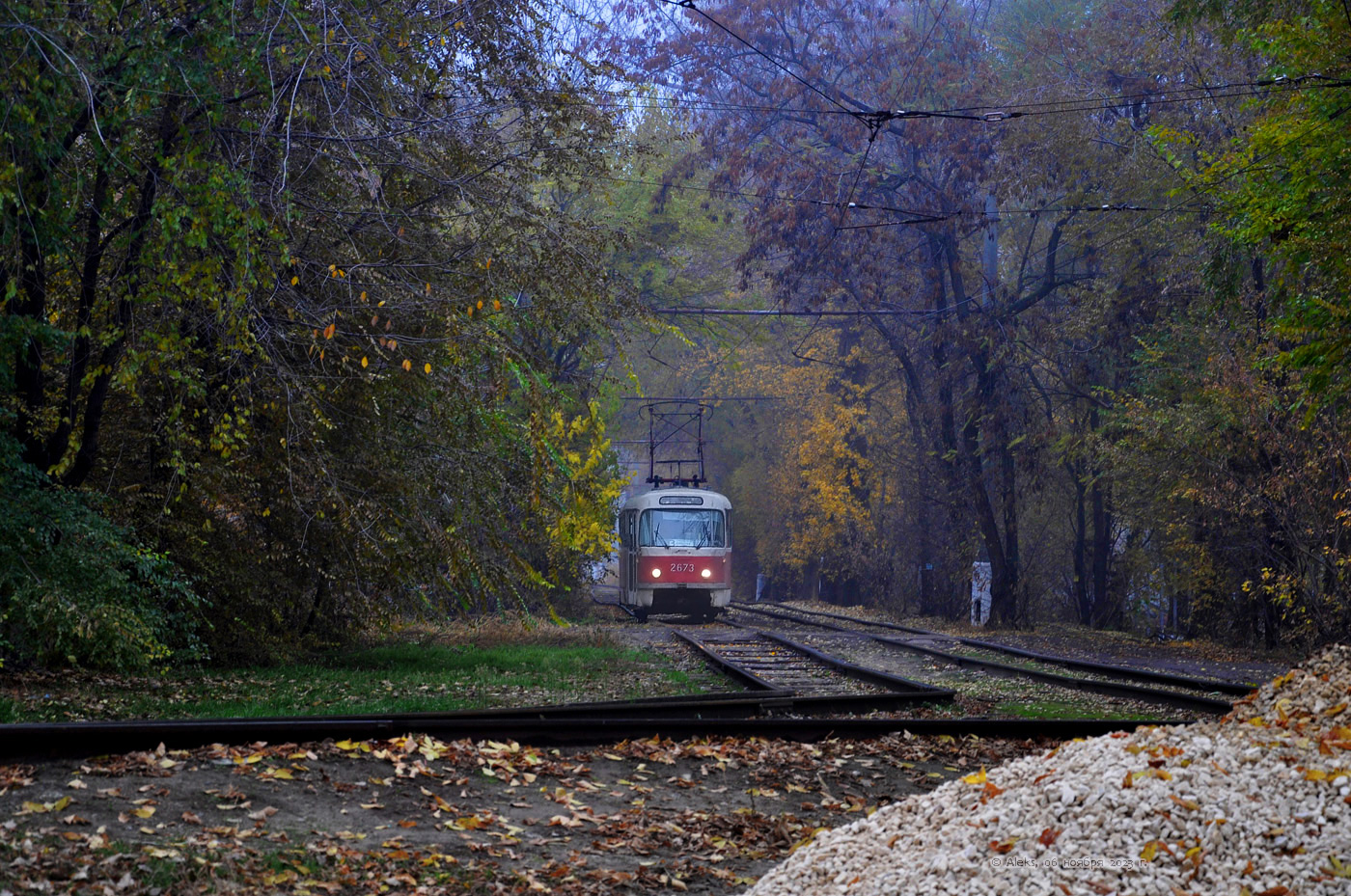 Volgograd — Tram lines: [2] Second depot — Center