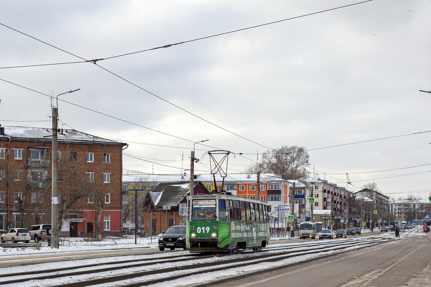 Усолье-Сибирское, 71-605 (КТМ-5М3) № 019