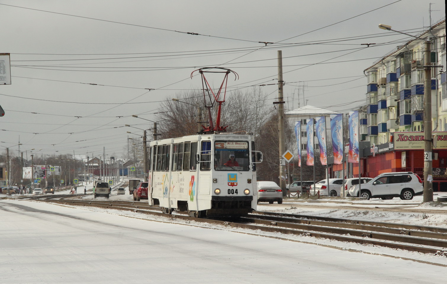 Усолье-Сибирское, 71-605 (КТМ-5М3) № 004
