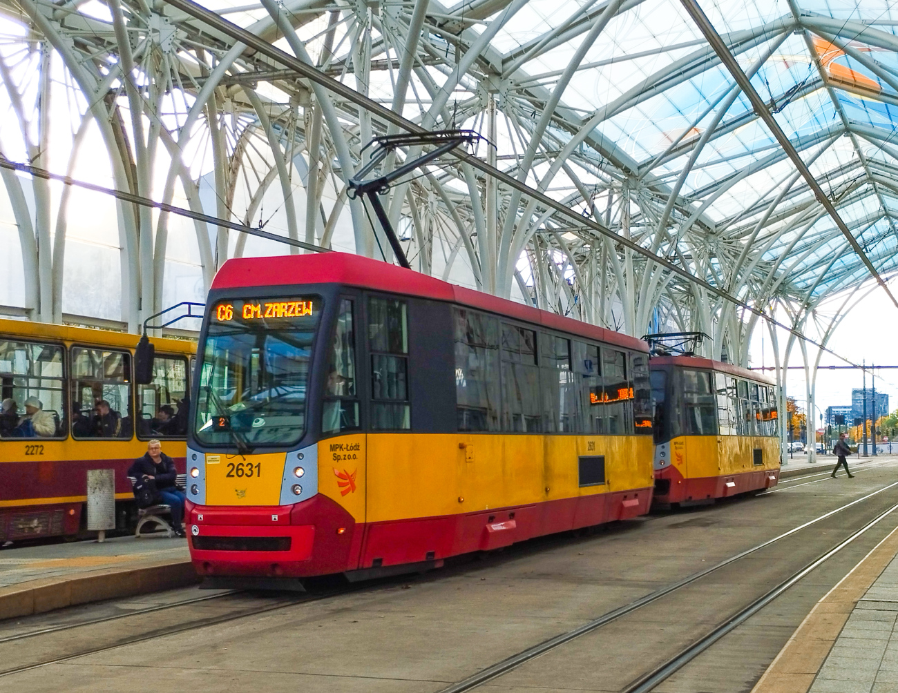 Лодзь, Konstal/MPK 805N-M16 № 2631