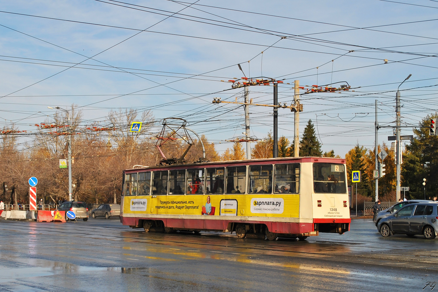 Челябинск, 71-605 (КТМ-5М3) № 1348