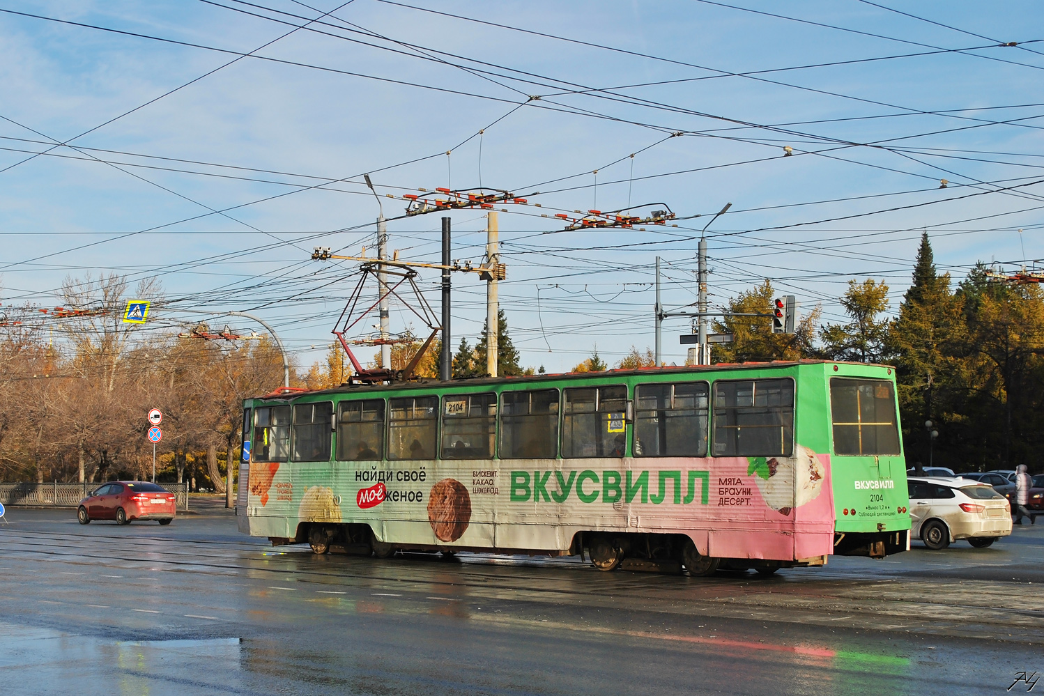 Челябинск, 71-605 (КТМ-5М3) № 2104