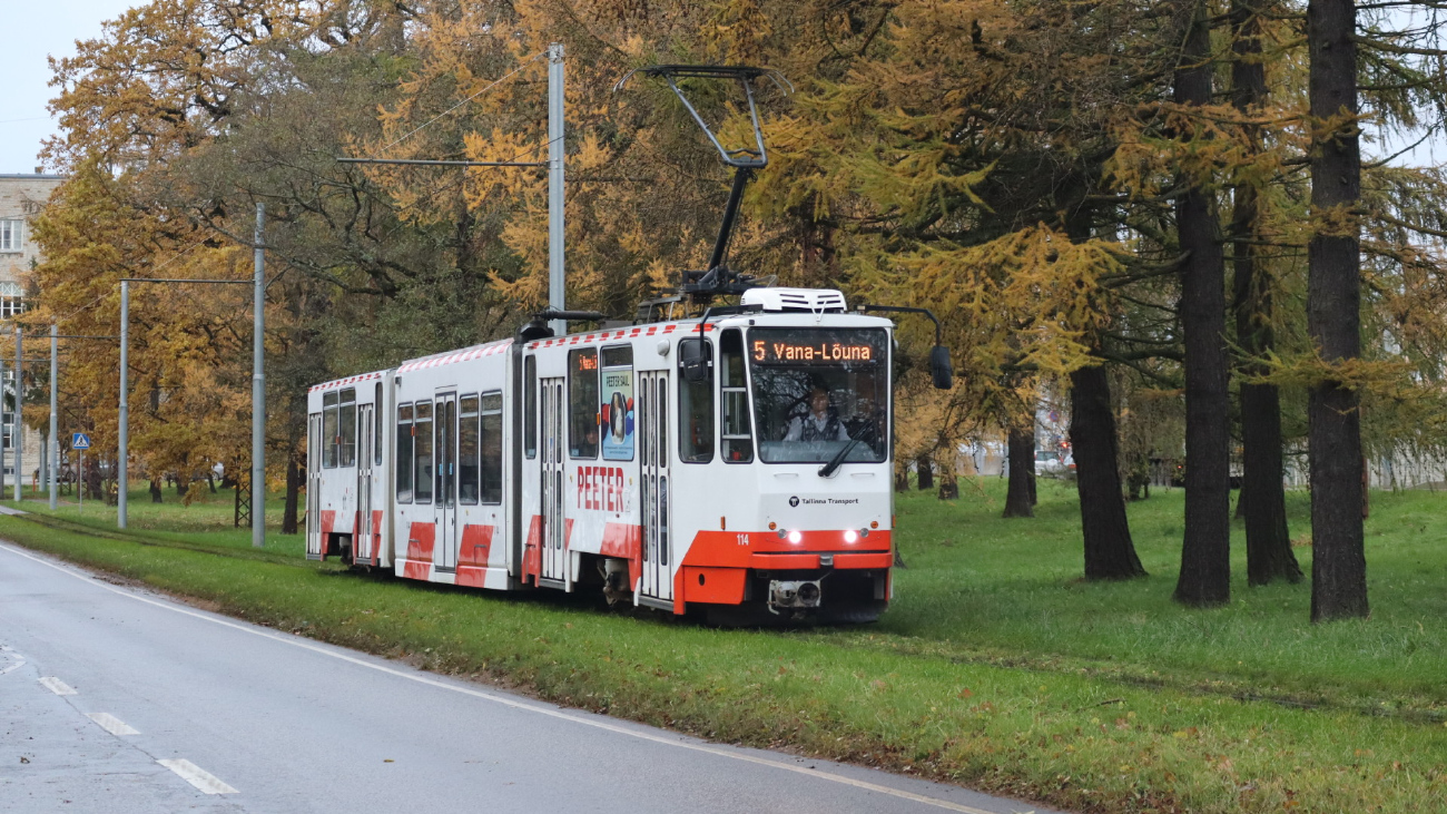 Таллин, Tatra KT6TM № 114