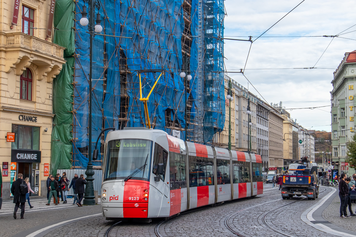 Prague, Škoda 14T Elektra Br. 9123