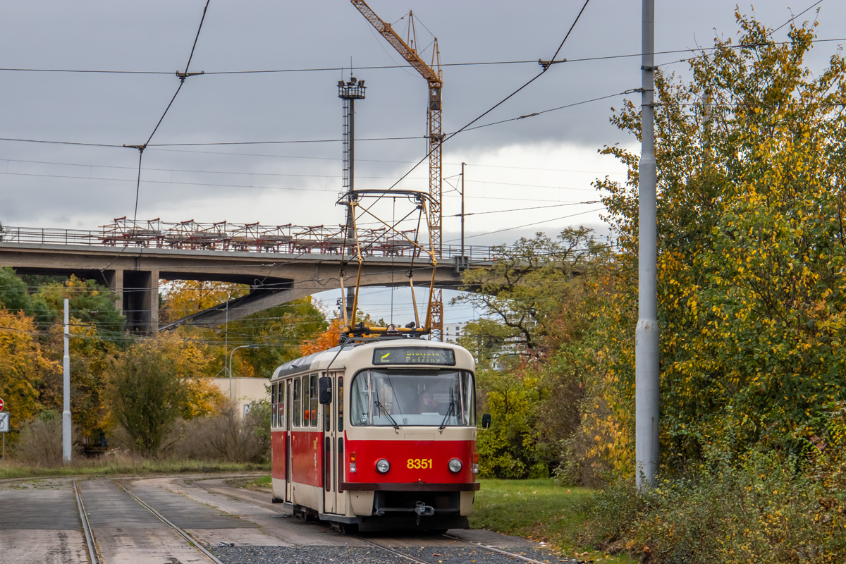 Прага, Tatra T3R.P № 8351