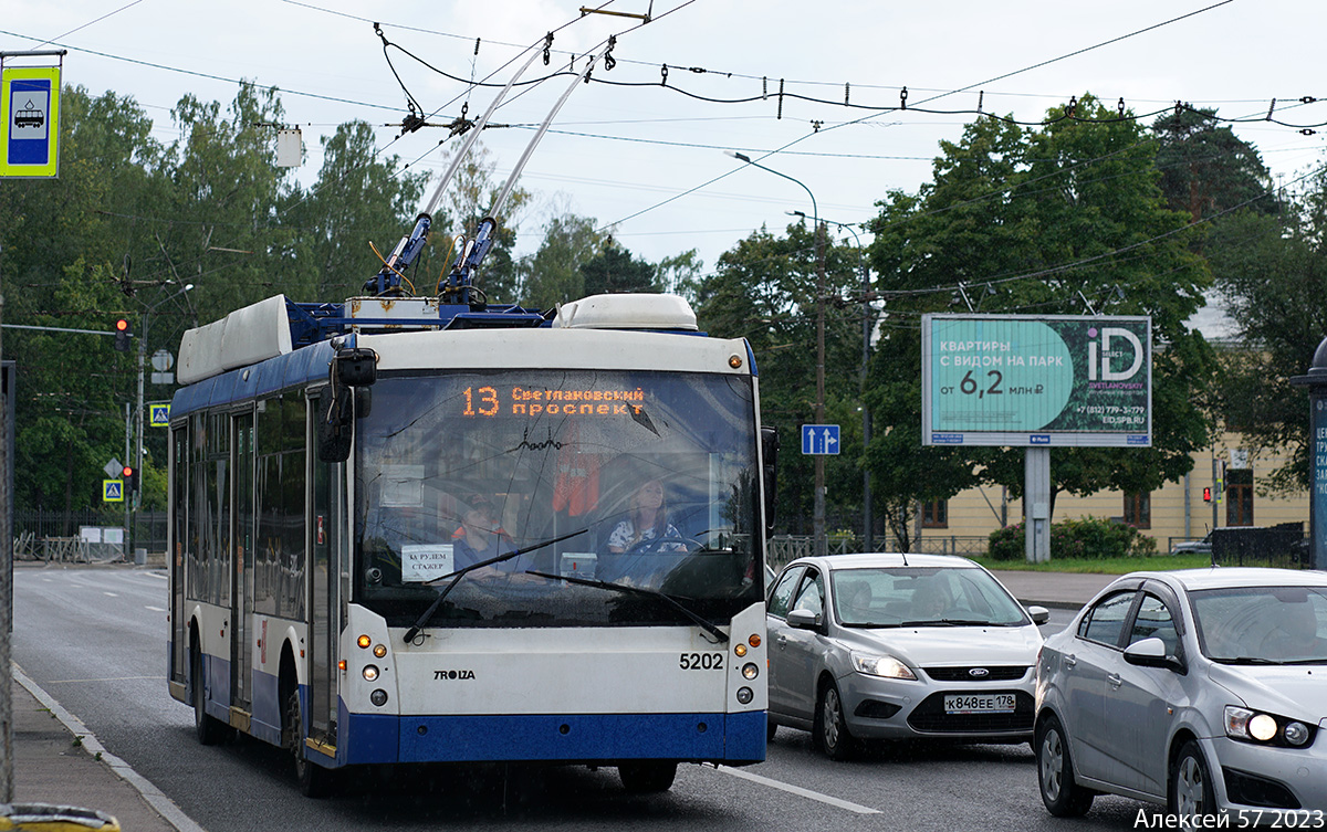 Санкт-Петербург, Тролза-5265.00 «Мегаполис» № 5202