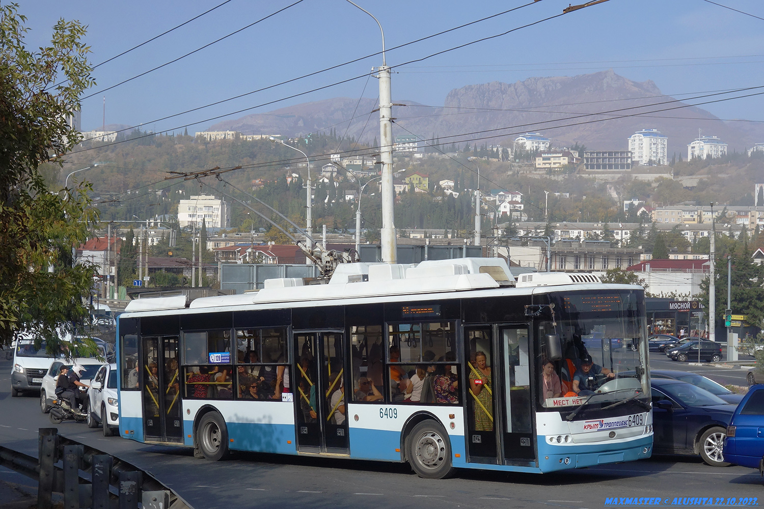 Крымский троллейбус, Богдан Т70115 № 6409