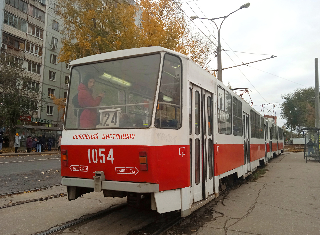 Самара, Tatra T6B5SU № 1054