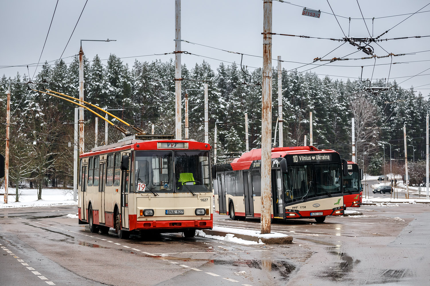 Вильнюс, Škoda 14Tr13/6 № 1627