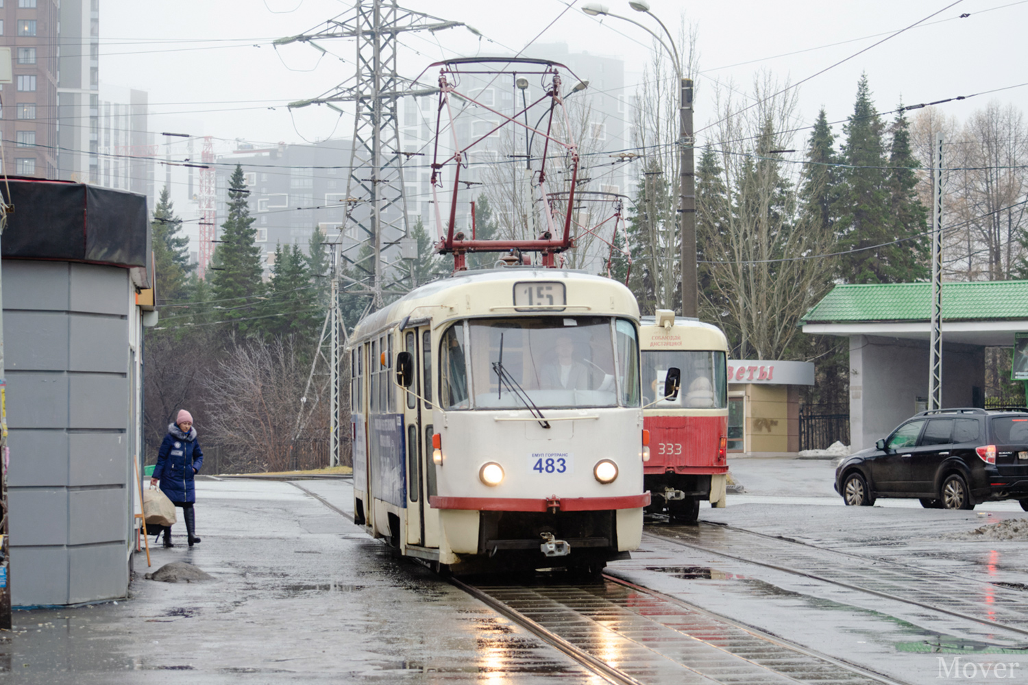 Екатеринбург, Tatra T3SU (двухдверная) № 483