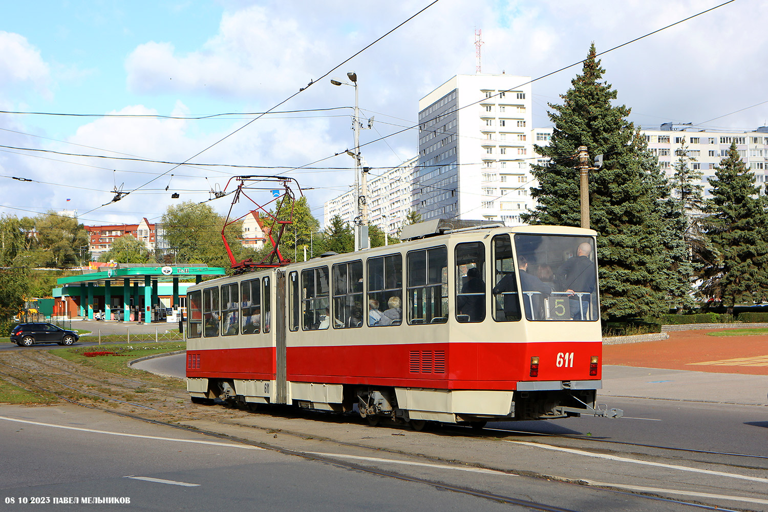Калининград, Tatra KT4D № 611