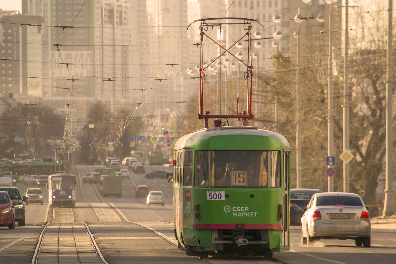 Jekaterinburg, Tatra T3SU Nr. 500