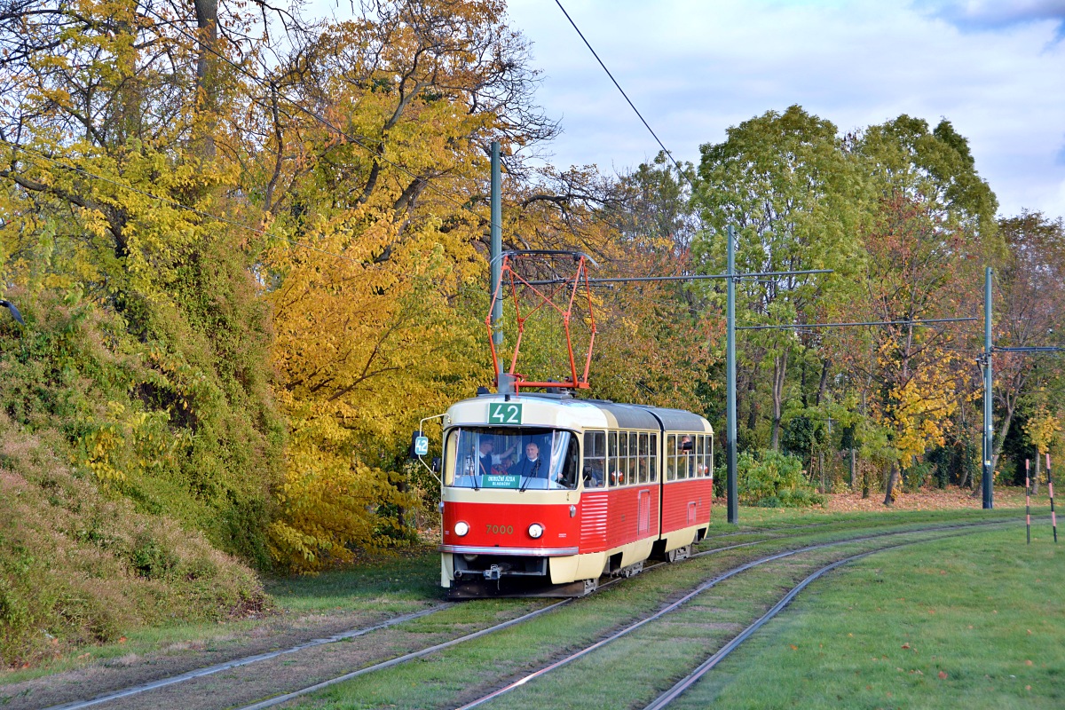 Prága, Tatra K2 — 7000