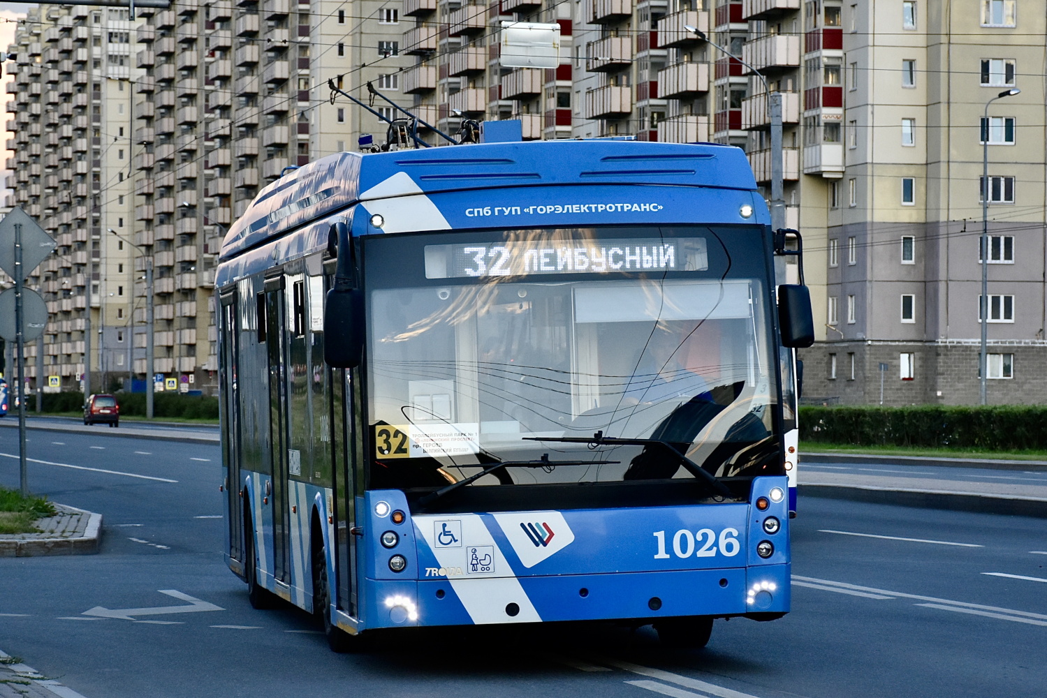 სანქტ-პეტერბურგი, Trolza-5265.08 “Megapolis” № 1026 სანქტ-პეტერბურგი, Trolza-5265.08 “Megapolis” № 1026