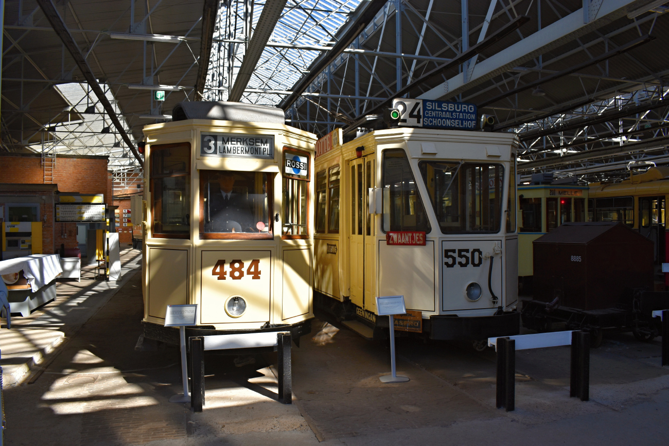 Антверпен, CGTA 2-axle motor car № 484; Антверпен, Двухосный моторный вагон № 550