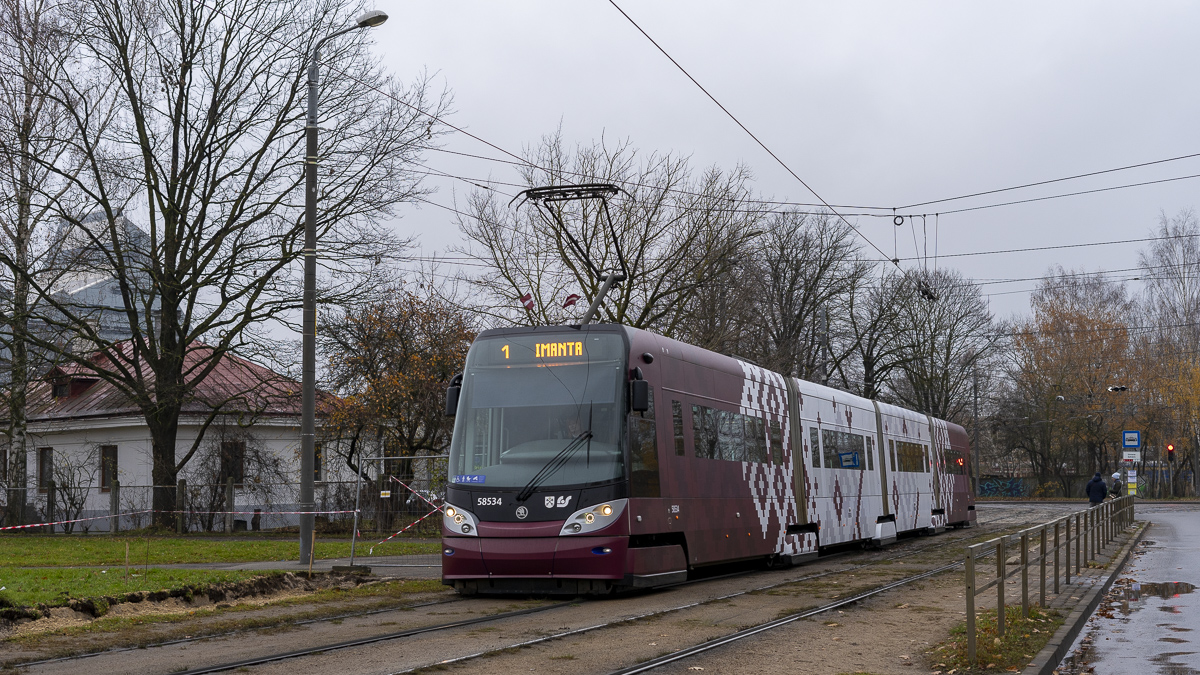Рига, Škoda 15T2А ForCity Alfa Riga № 58534