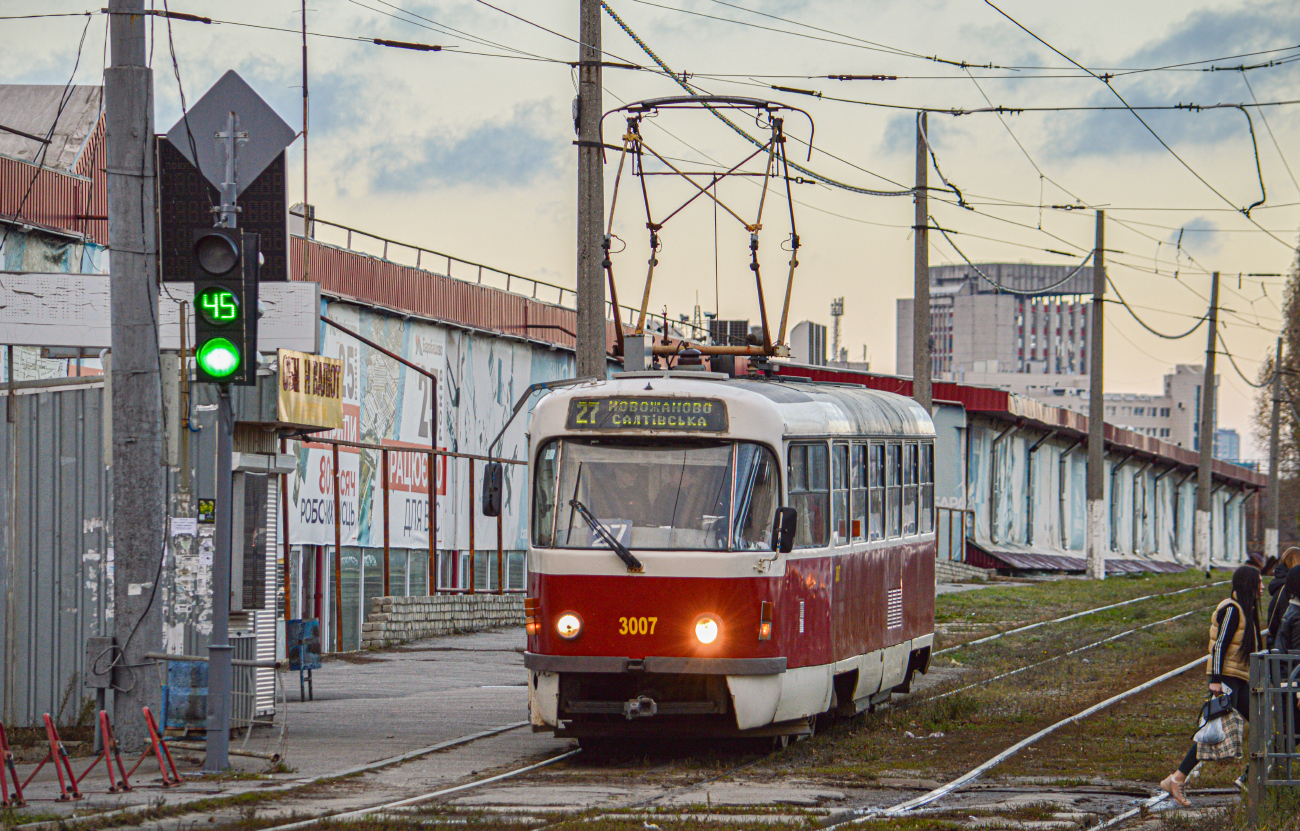 Харьков, Tatra T3SUCS № 3007