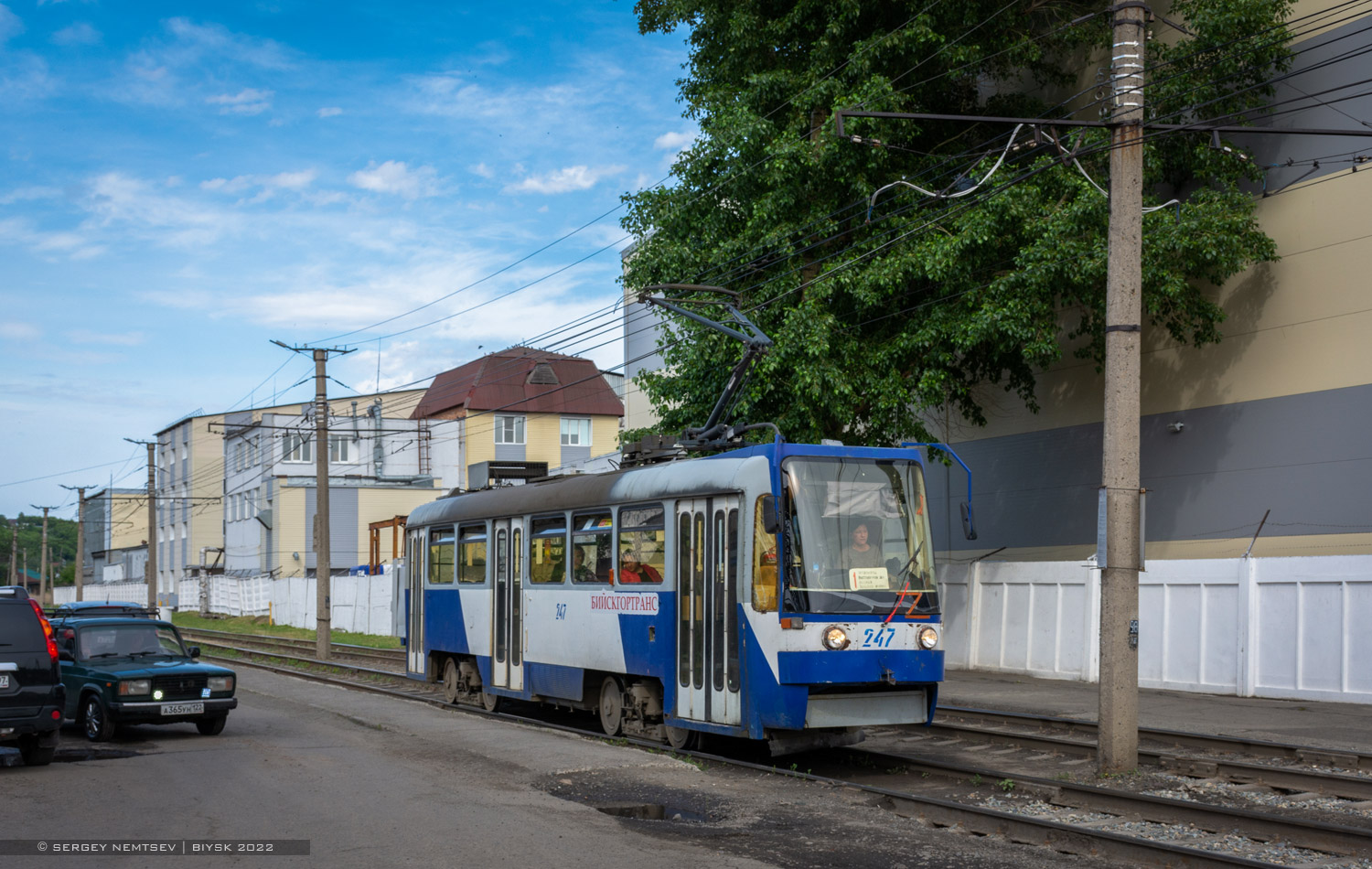 Бийск, Tatra TB4D КВР Барнаул № 247