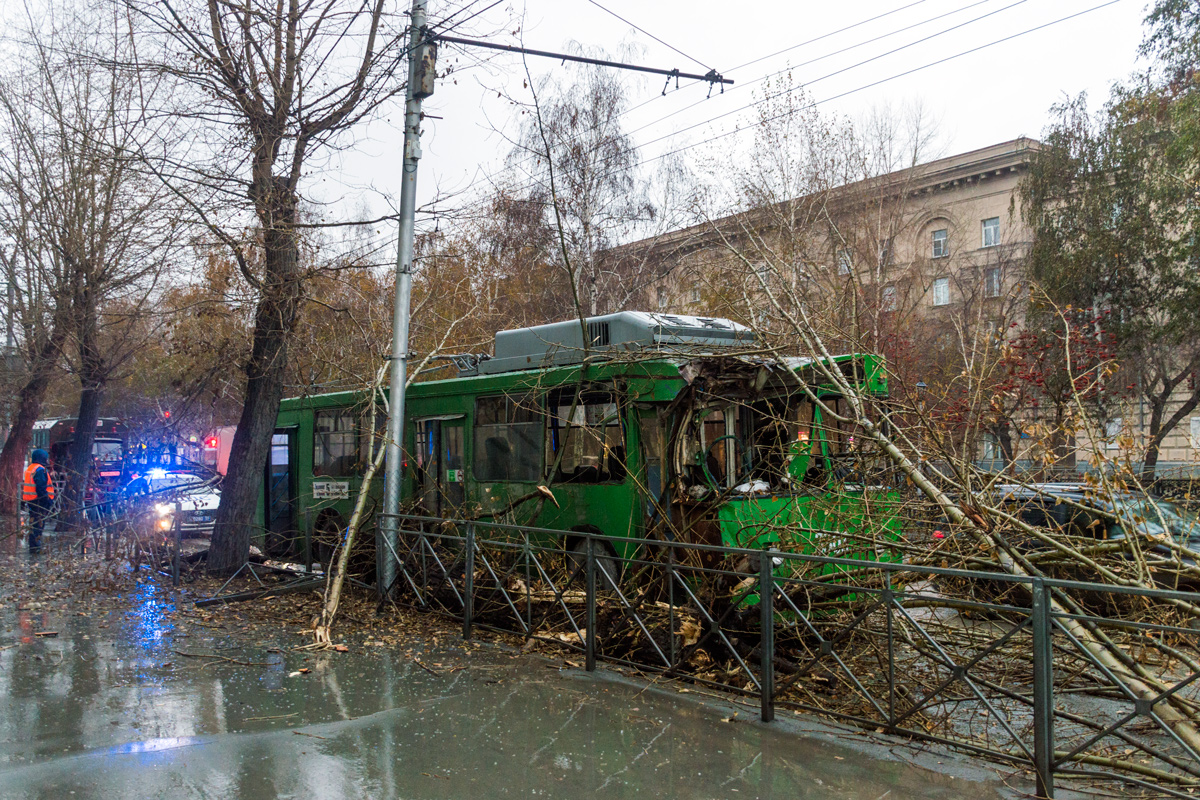 Новосибирск, МТрЗ-6223-0000010 № 3303; Новосибирск — Происшествия