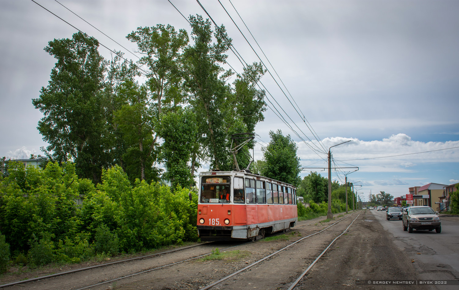 Бийск, 71-605 (КТМ-5М3) № 185