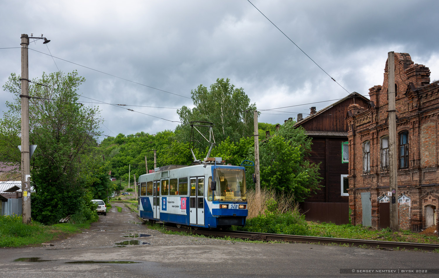 Бийск, Tatra B3DM КВР Барнаул № 240