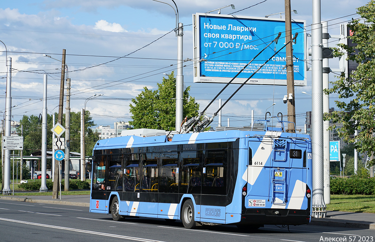 Санкт-Петербург, БКМ 32100D «Ольгерд» № 6114