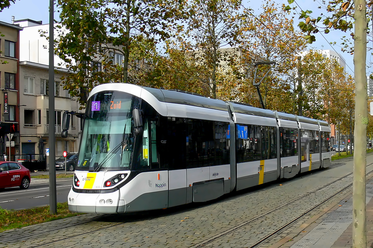 Антверпен, CAF Urbos 100 № 7433