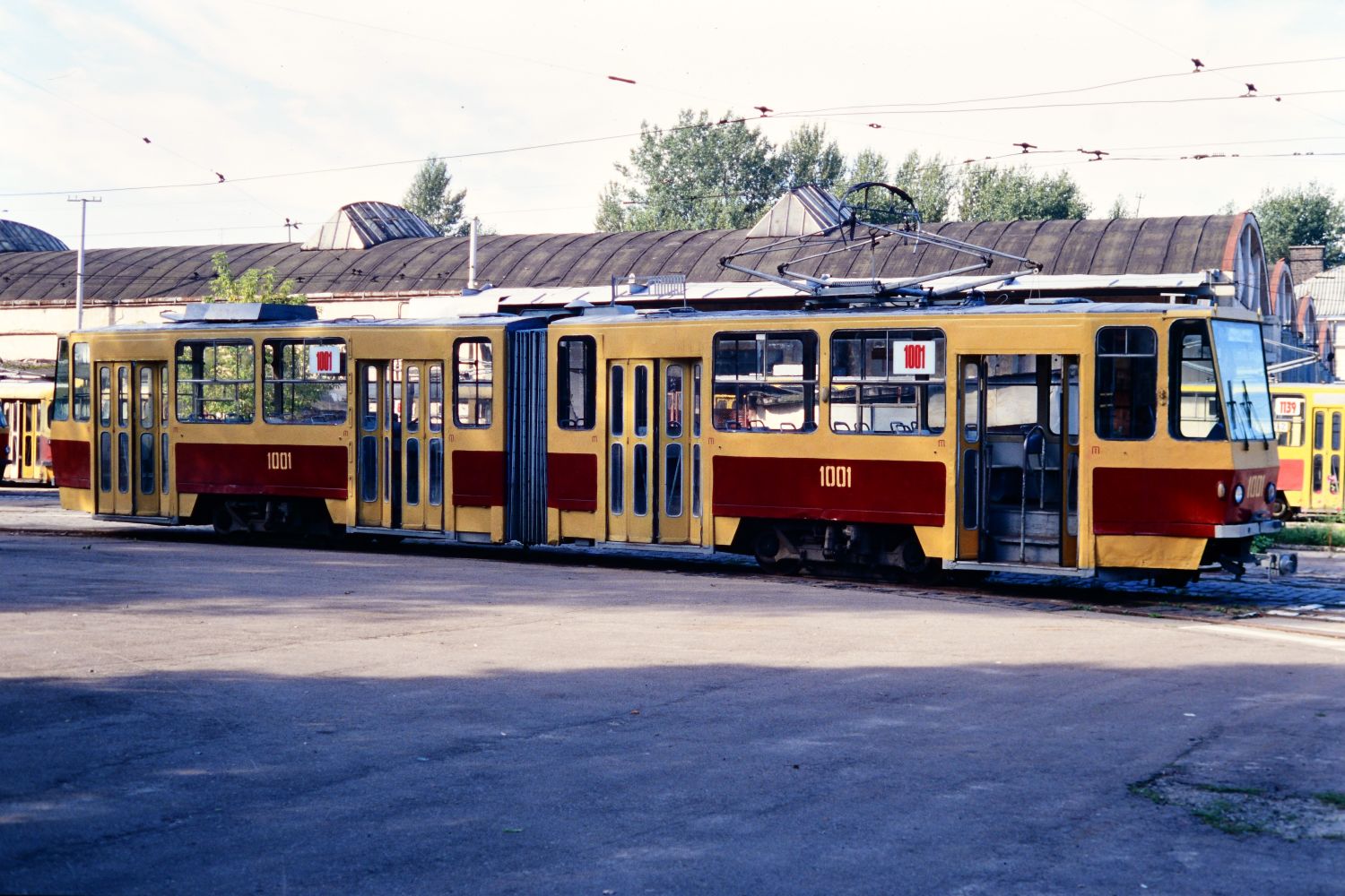 Львов, Tatra KT4SU № 1001