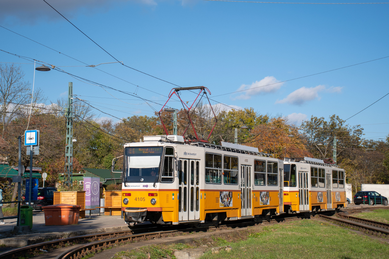 Будапешт, Tatra T5C5K2 № 4105