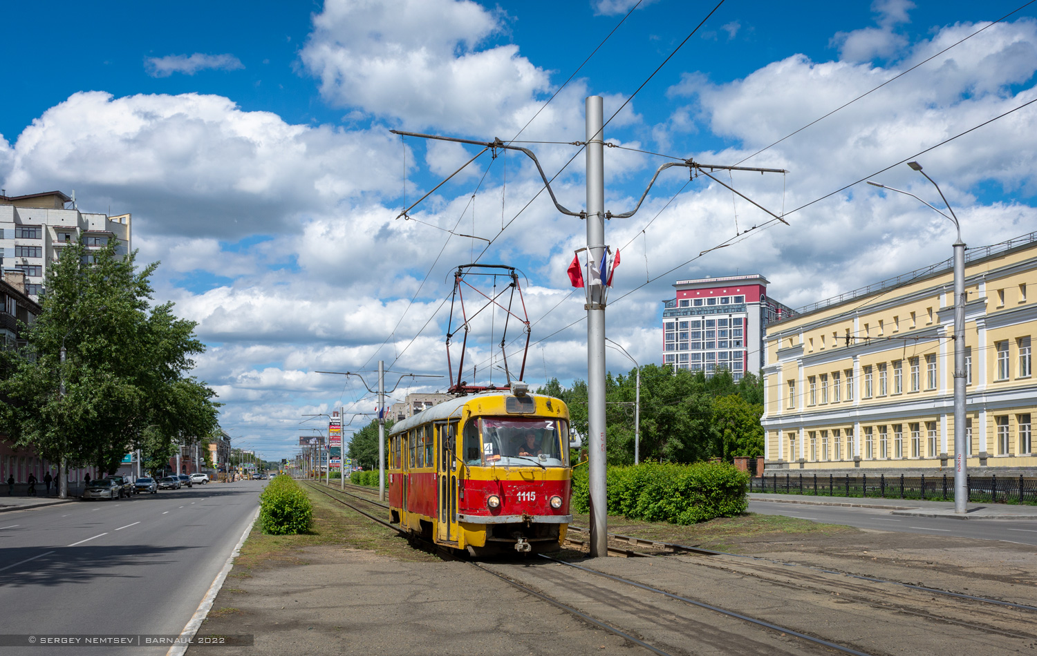 Barnaul, Tatra T3SU Br. 1115