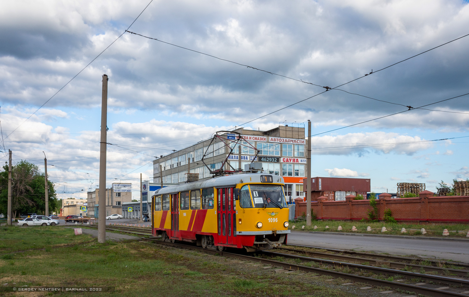 Barnaul, Tatra T3SU GOH Barnaul Nr. 1096