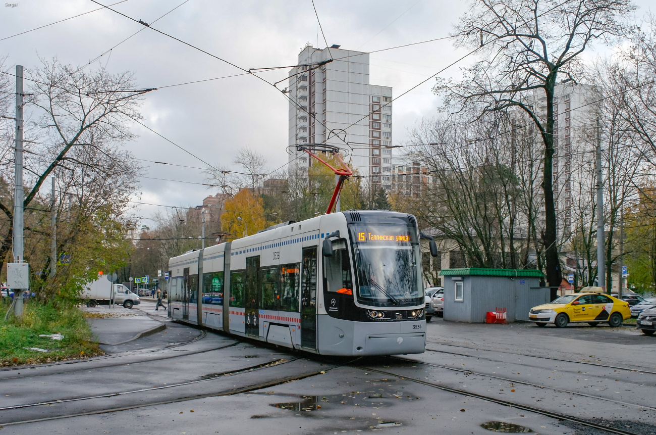 Москва, 71-414 (Pesa Fokstrot) № 3536