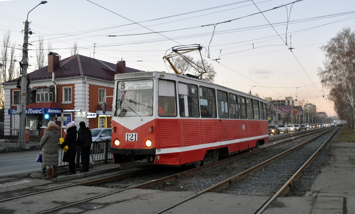 Омск, 71-605 (КТМ-5М3) № 121