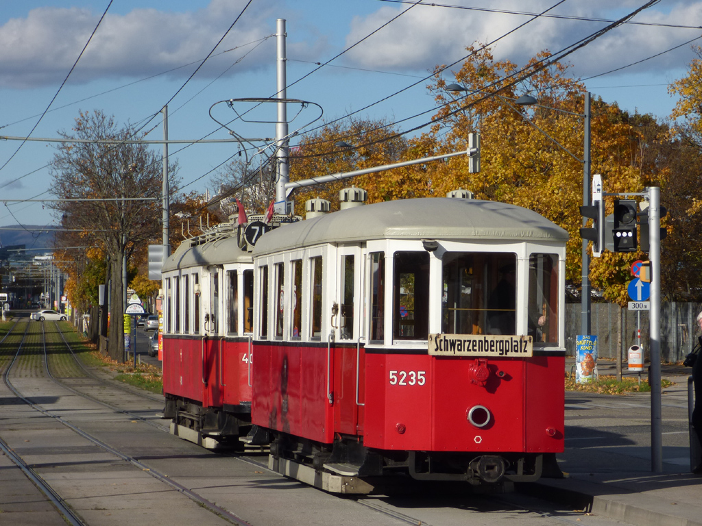 Vienna, Simmering Type  m3 № 5235; Vienna — 254. VEF-Sonderfahrt — 12.11.2023.