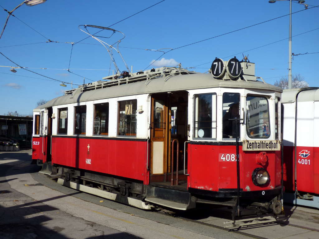 Wien, Lohner Type M Nr. 4082; Wien — 254. VEF-Sonderfahrt — 12.11.2023.
