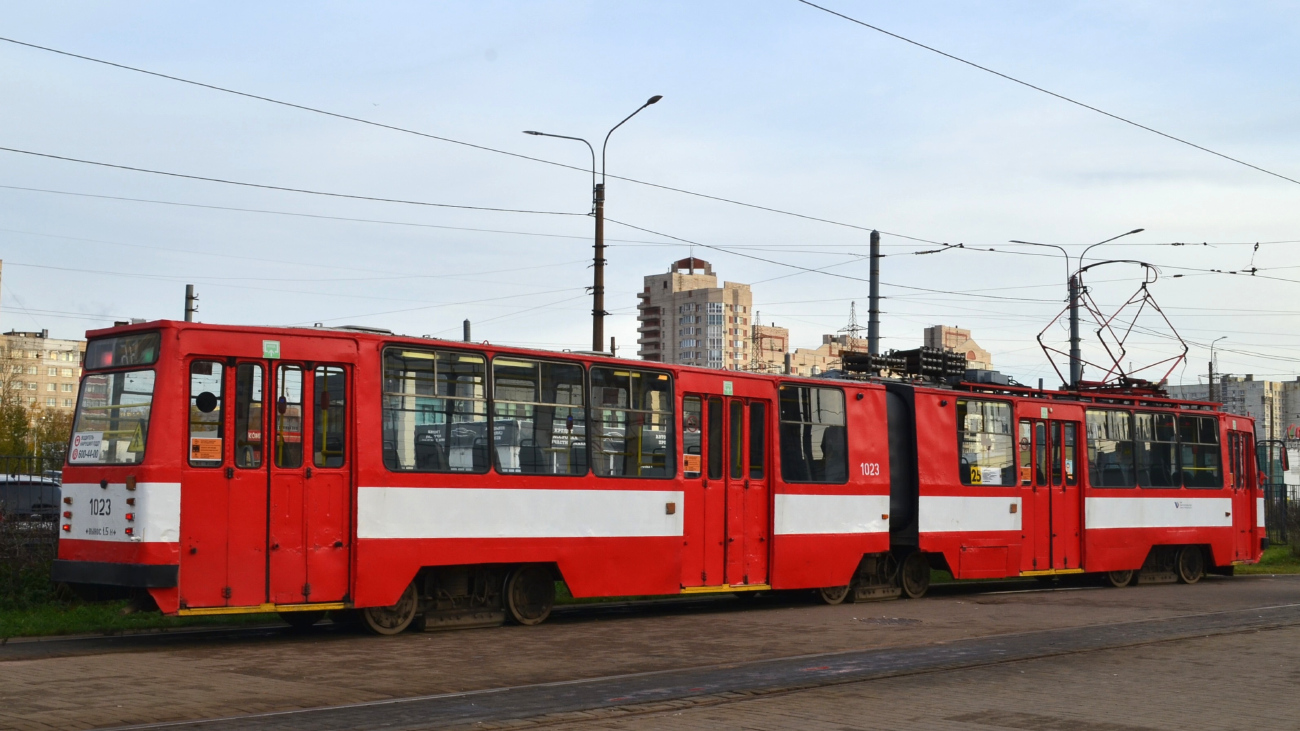 Санкт-Петербург, ЛВС-86К № 1023