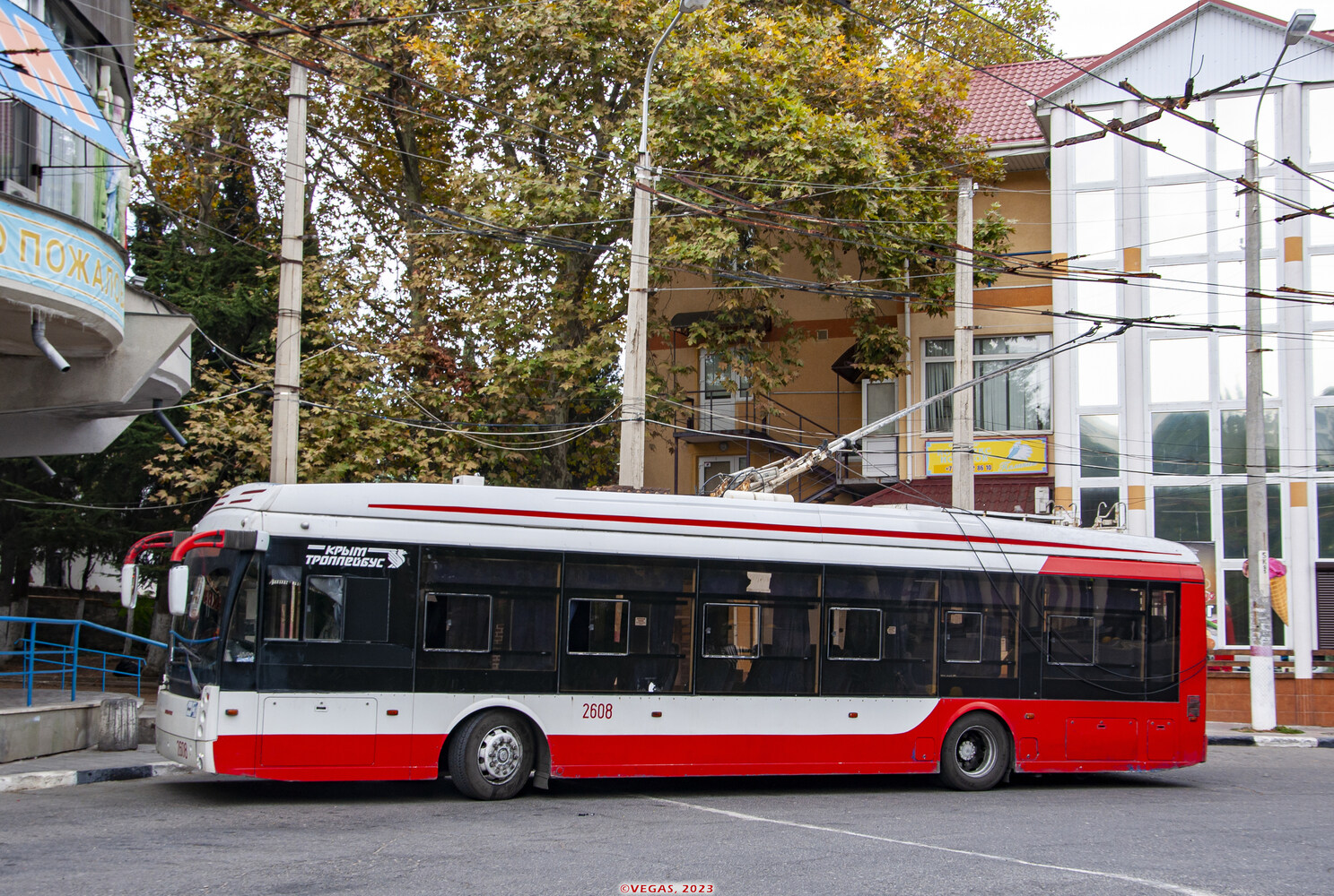 Крымский троллейбус, Тролза-5265.05 «Мегаполис» № 2608