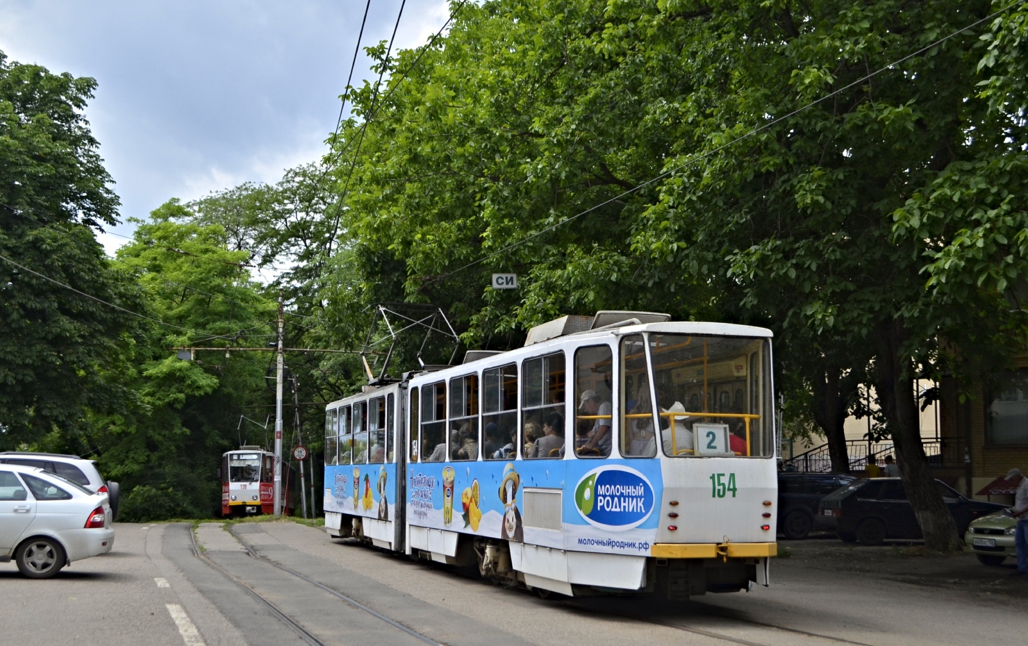 Pyatigorsk, Tatra KT4SU č. 154