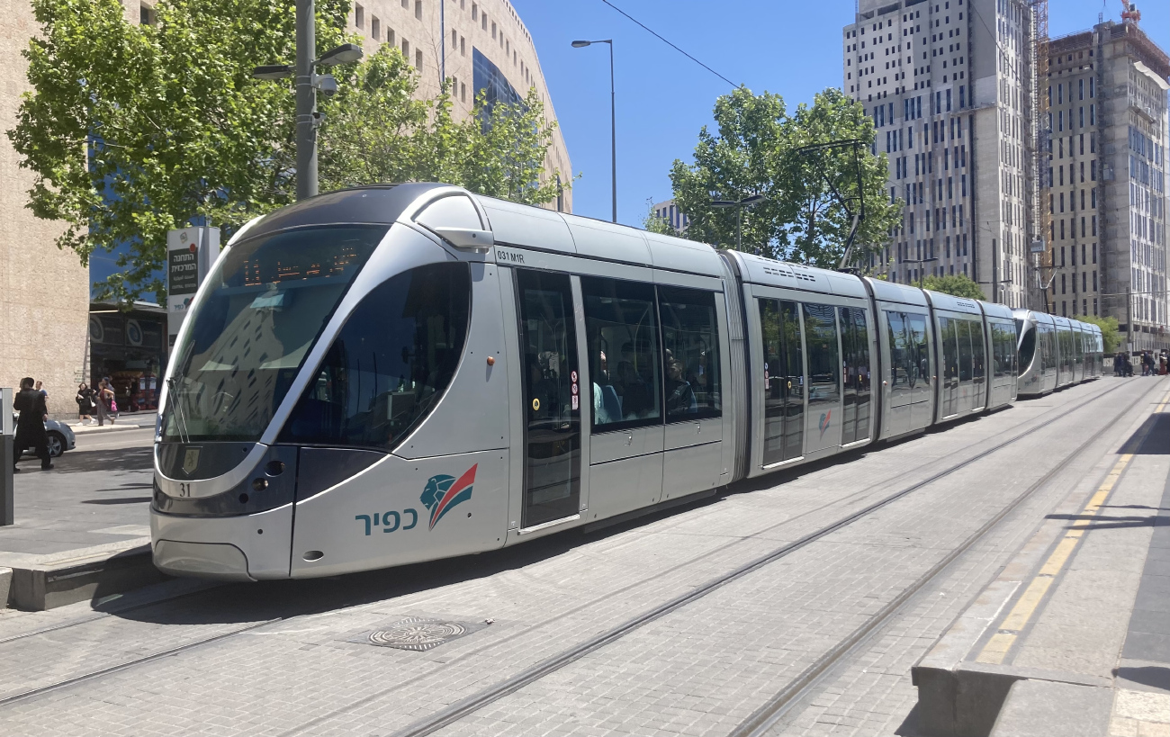 Иерусалим, Alstom Citadis 302 № 31