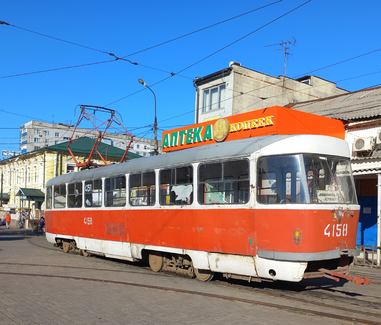 Донецк, Tatra T3SU № 4158
