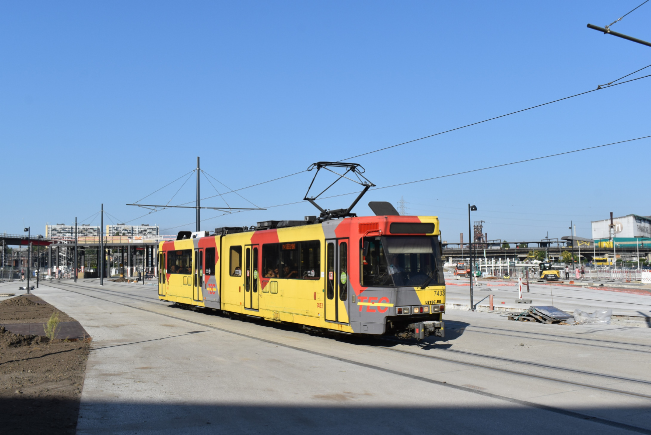 Charleroi, BN/ACEC type 6100 6-axle — 7433
