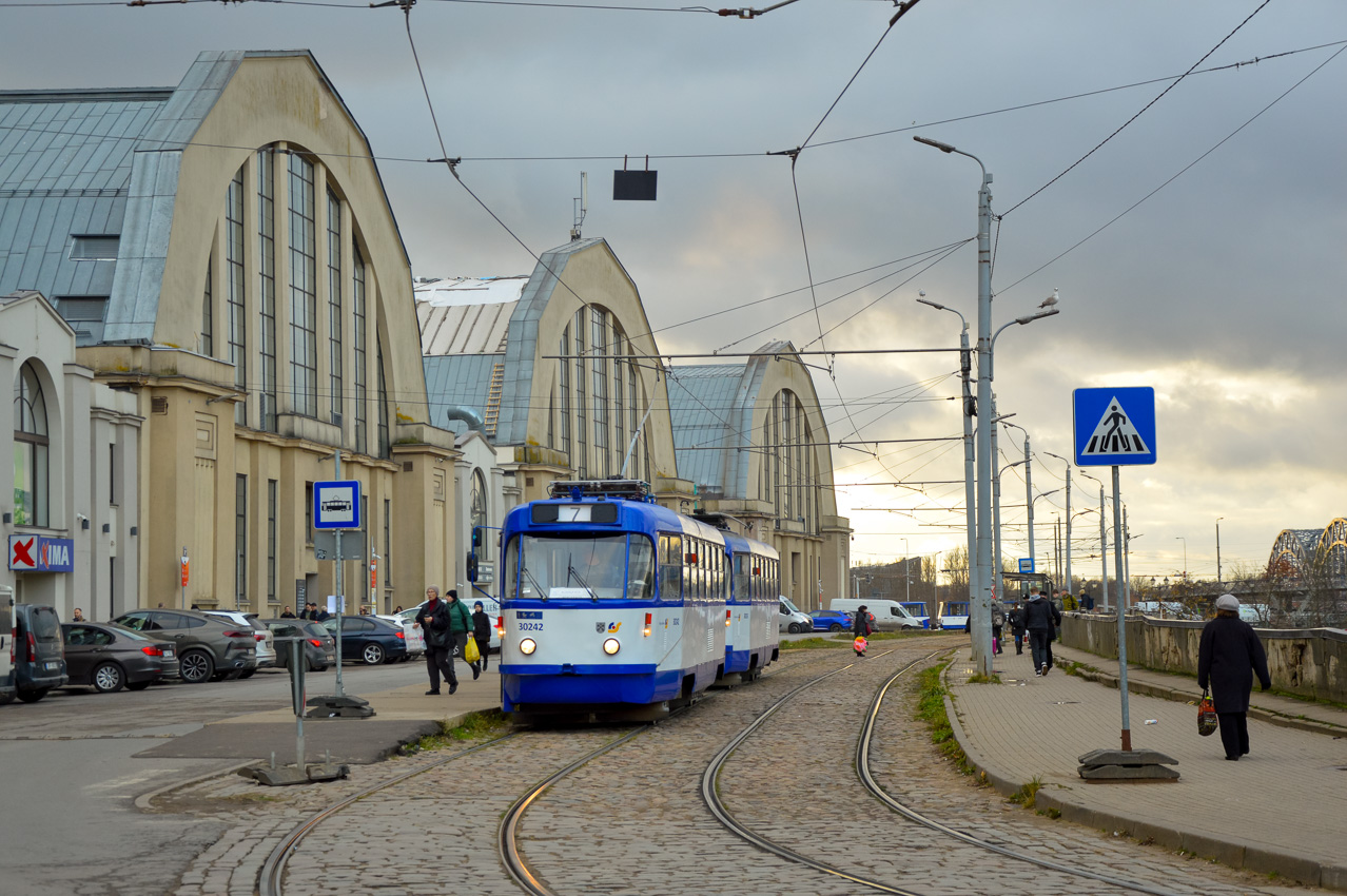 Рига, Tatra T3A № 30242